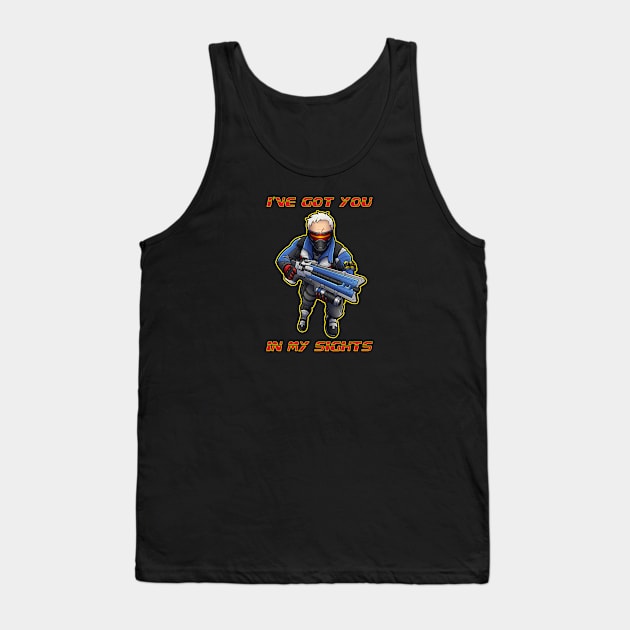 I've Got You In My Sights Tank Top by Red_Flare_Art